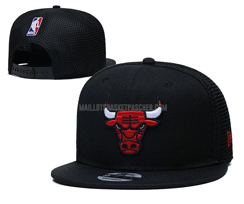 chapeau basket homme de chicago bulls noir nef254