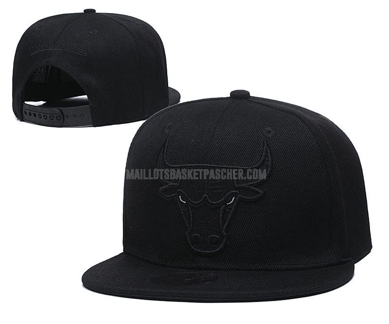 chapeau basket homme de chicago bulls noir nef262