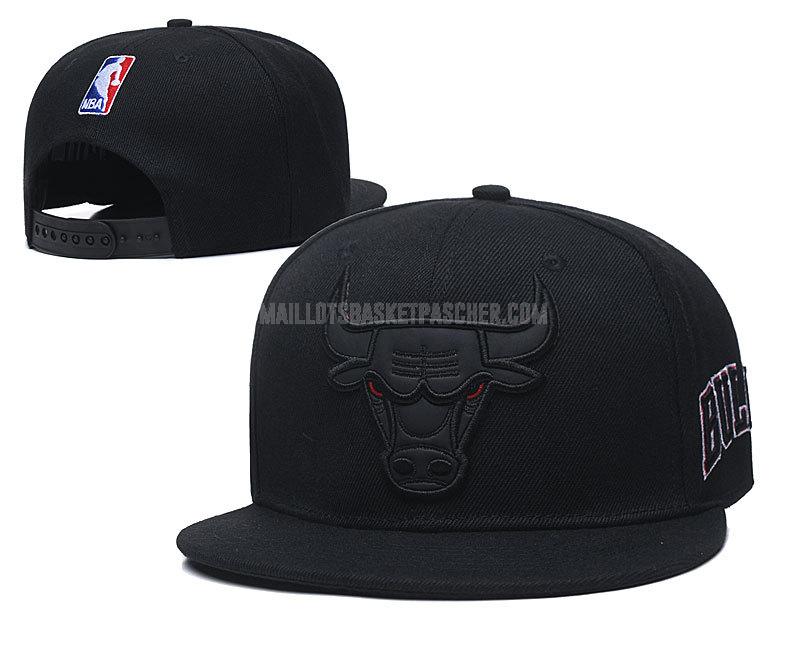 chapeau basket homme de chicago bulls noir nef271