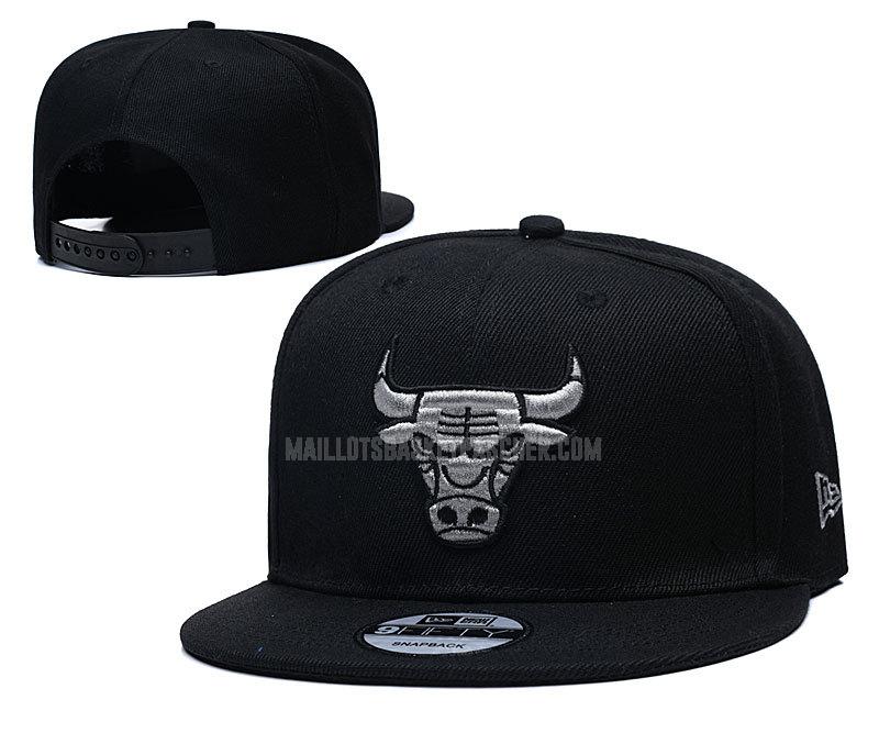 chapeau basket homme de chicago bulls noir nef276