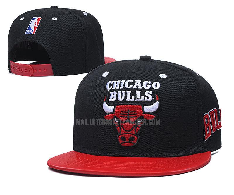 chapeau basket homme de chicago bulls rouge-noir nef255