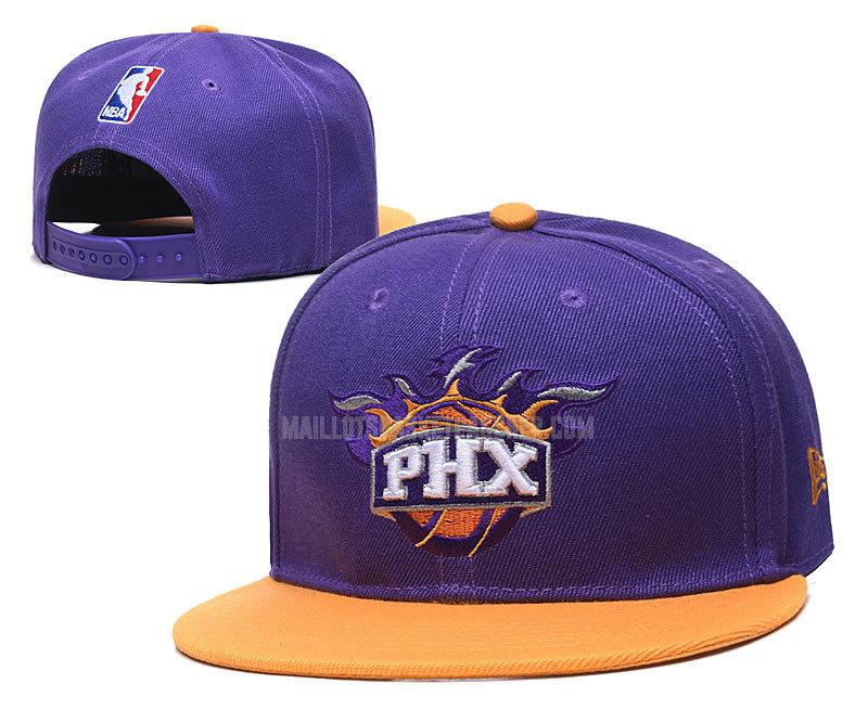 chapeau basket homme de phoenix suns violet nef354