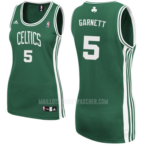 débardeur basket femme de boston celtics kevin garnett 5 vert icon