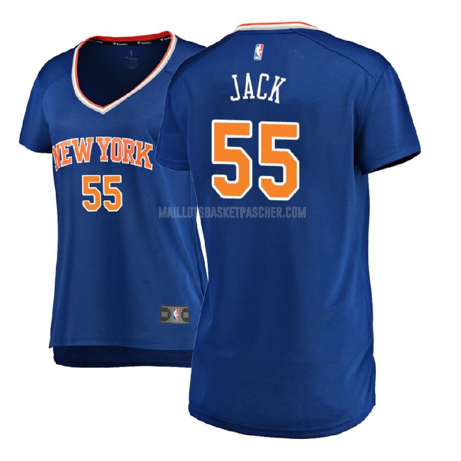 débardeur basket femme de new york knicks jarrett jack 55 bleu icon 2017-18
