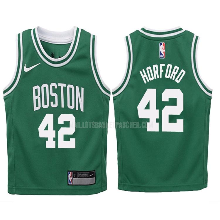 maillot basket enfant de boston celtics al horford 42 vert icon 2017-18