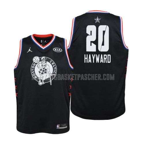 maillot basket enfant de boston celtics gordon hayward 20 noir nba all-star 2019