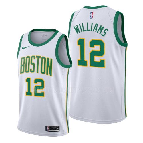 maillot basket enfant de boston celtics grant williams 12 blanc city edition
