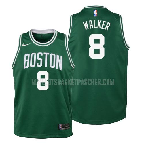 maillot basket enfant de boston celtics kemba walker 8 vert icon