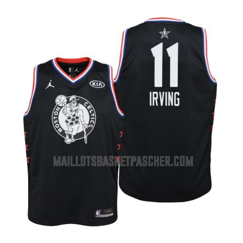 maillot basket enfant de boston celtics kyrie irving 11 noir nba all-star 2019