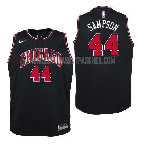 maillot basket enfant de chicago bulls brandon sampson 44 noir statement