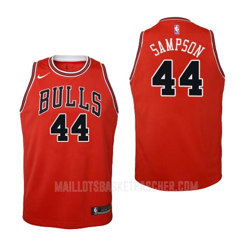maillot basket enfant de chicago bulls brandon sampson 44 rouge icon