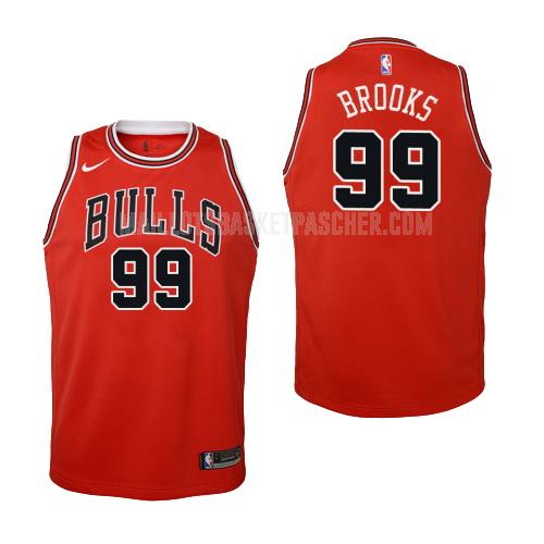 maillot basket enfant de chicago bulls marshon brooks 99 rouge icon