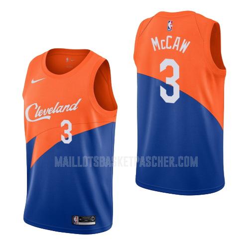maillot basket enfant de cleveland cavaliers patrick mccaw 3 bleu city edition