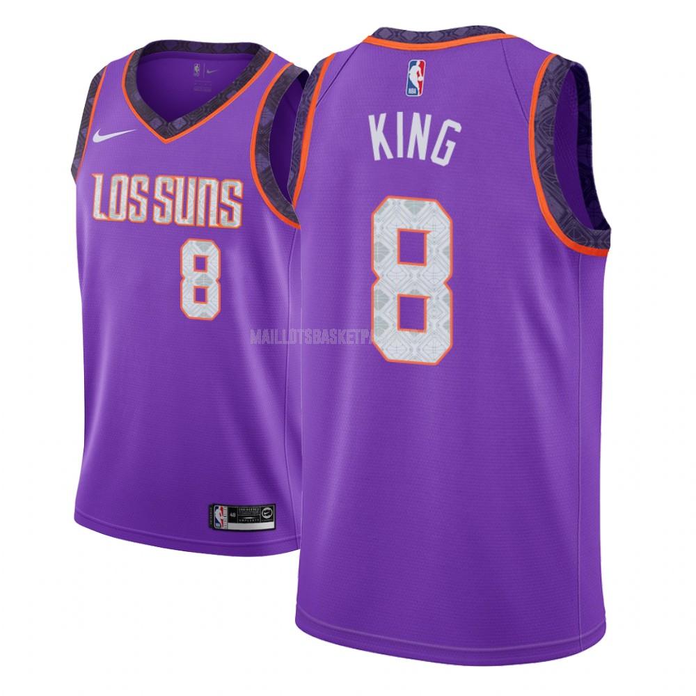 maillot basket enfant de phoenix suns george king 8 violet city edition