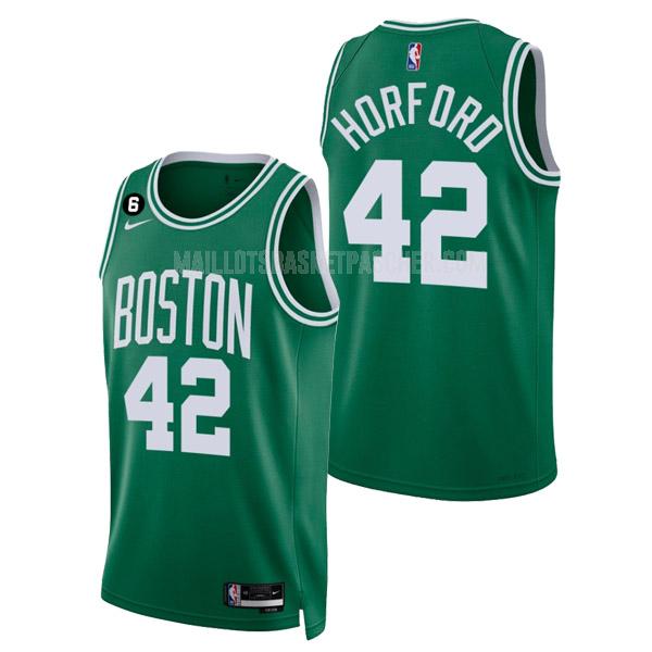 maillot basket homme de boston celtics al horford 42 vert icon edition 2022-23