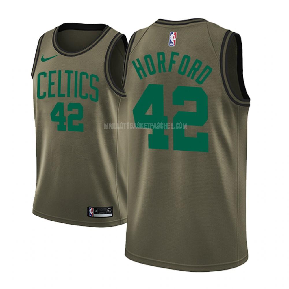 maillot basket homme de boston celtics al horford 42 vert militaire mode version