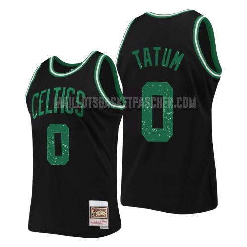 maillot basket homme de boston celtics jayson tatum 0 noir collection de bagues