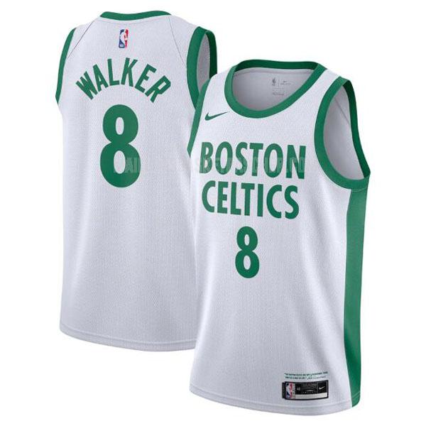 maillot basket homme de boston celtics kemba walker 8 blanc city edition 2020-21