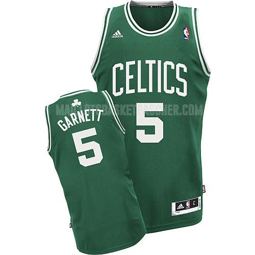 maillot basket homme de boston celtics kevin garnett 5 vert icon