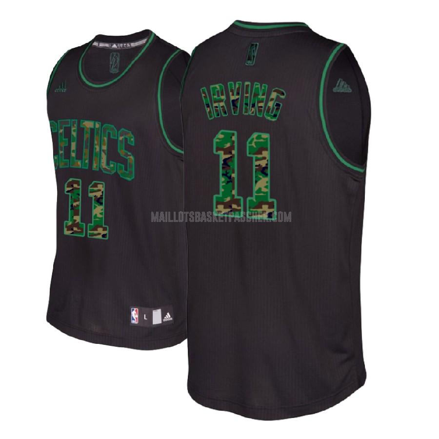 maillot basket homme de boston celtics kyrie irving 11 noir mode version