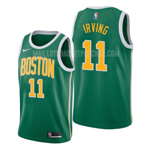 maillot basket homme de boston celtics kyrie irving 11 vert earned version