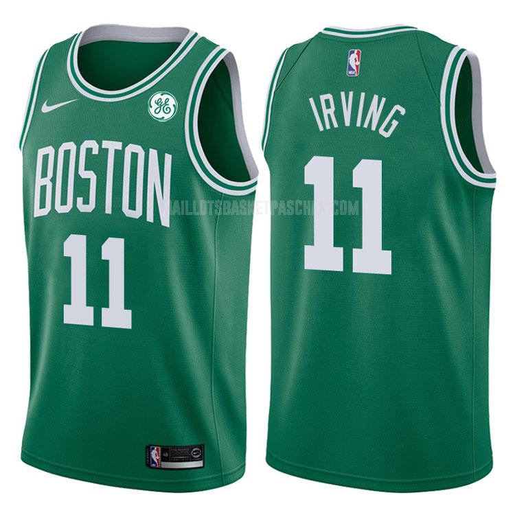 maillot basket homme de boston celtics kyrie irving 11 vert icon 2017-18
