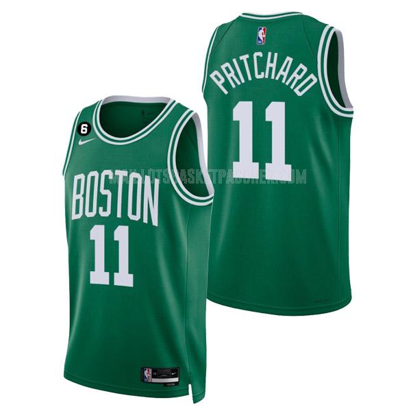 maillot basket homme de boston celtics payton pritchard 11 vert icon edition 2022-23