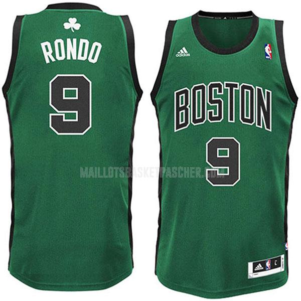 maillot basket homme de boston celtics rajon rondo 9 vert revolution 30