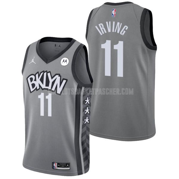 maillot basket homme de brooklyn nets kyrie irving 11 gris statement edition 2022