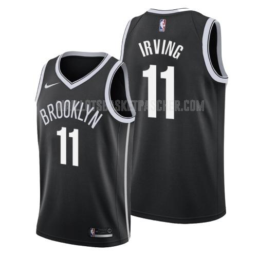 maillot basket homme de brooklyn nets kyrie irving 11 noir icon