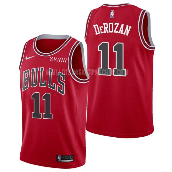maillot basket homme de chicago bulls demar derozan 11 rouge icon edition