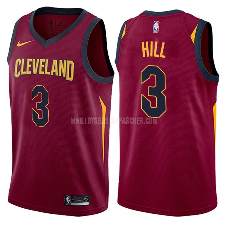 maillot basket homme de cleveland cavaliers george hill 3 rouge icon