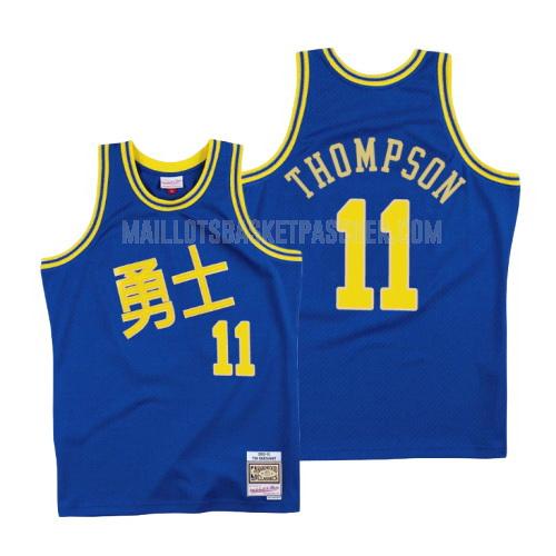 maillot basket homme de golden state warriors klay thompson 11 bleu capodanno cinese