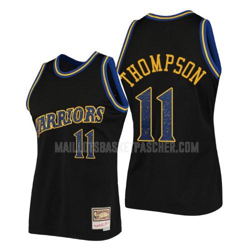 maillot basket homme de golden state warriors klay thompson 11 noir collection de bagues