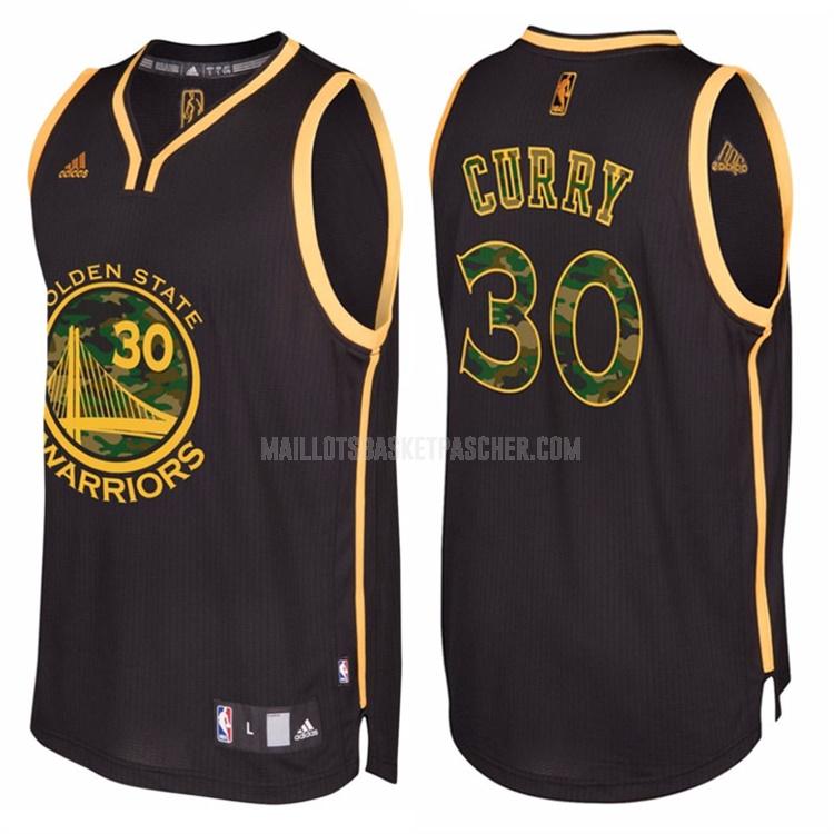 maillot basket homme de golden state warriors stephen curry 30 noir mode version