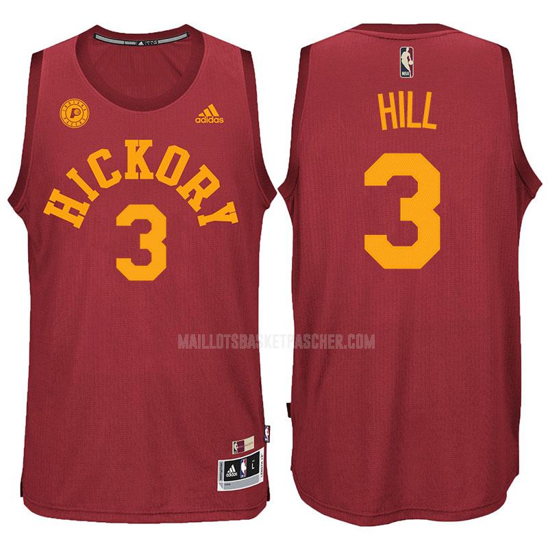 maillot basket homme de indiana pacers george hill 3 rouge hardwood classics