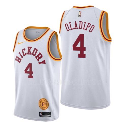 maillot basket homme de indiana pacers victor oladipo 4 blanc classique edition 2019-20
