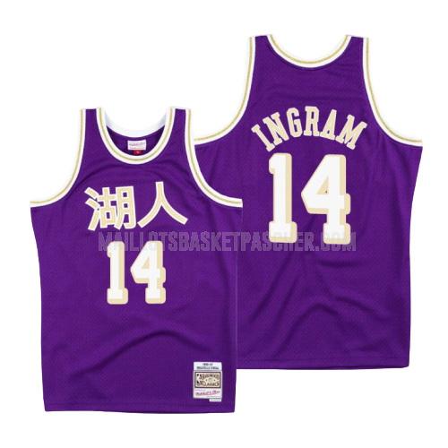 maillot basket homme de los angeles lakers brandon ingram 14 violet capodanno cinese