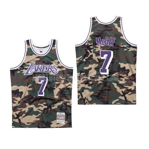maillot basket homme de los angeles lakers javale mcgee 7 camouflage bosco