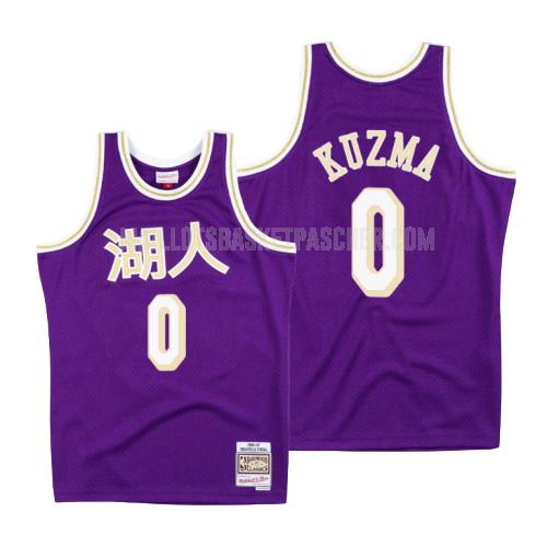 maillot basket homme de los angeles lakers kyle kuzma 0 violet capodanno cinese