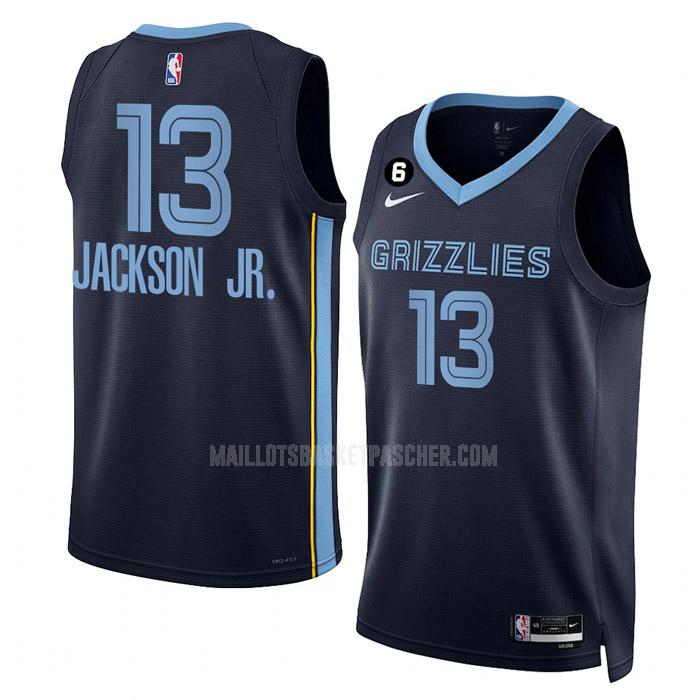 maillot basket homme de memphis grizzlies jaren jackson jr 13 bleu marine icon edition 2022-23