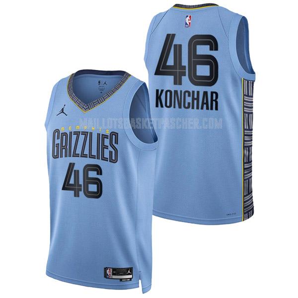 maillot basket homme de memphis grizzlies john konchar 46 bleu statement edition 2022-23