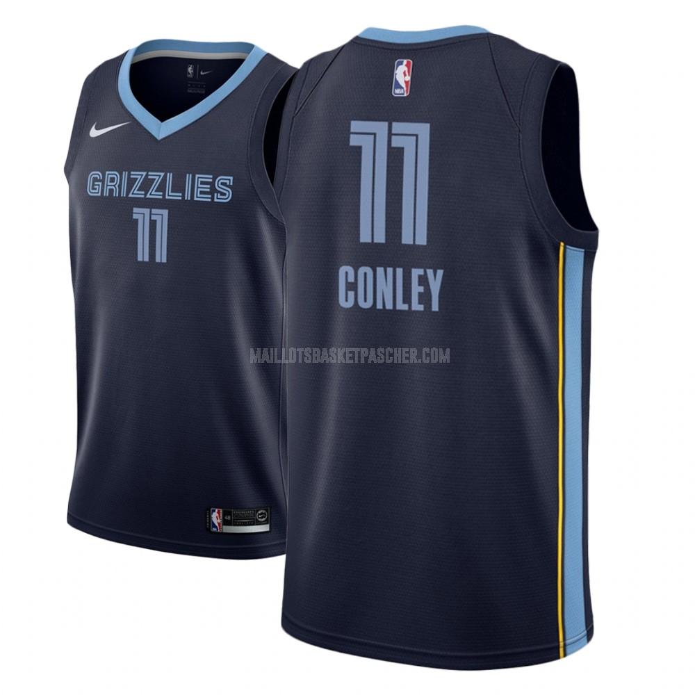 maillot basket homme de memphis grizzlies mike conley 11 bleu marin icon