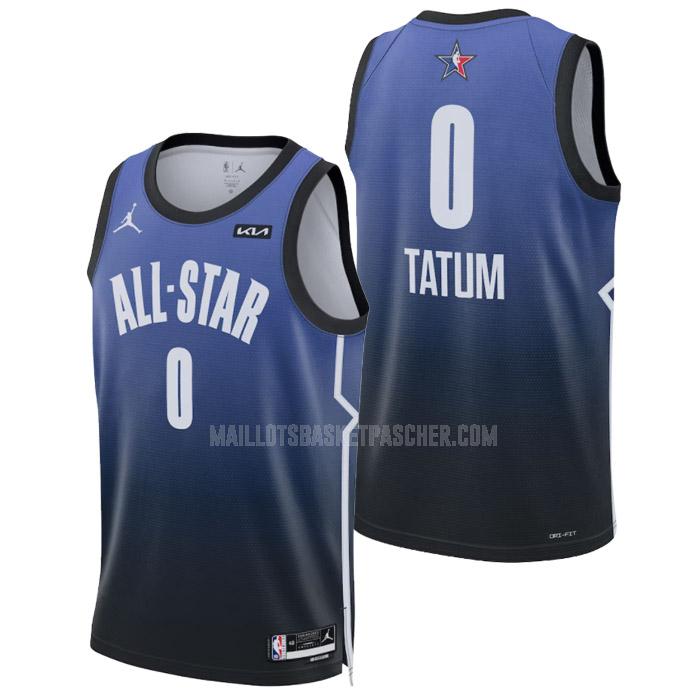 maillot basket homme de nba all-star jayson tatum 0 bleu 2023