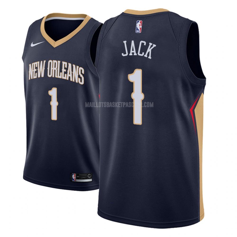 maillot basket homme de new orleans pelicans jarrett jack 1 bleu marin icon