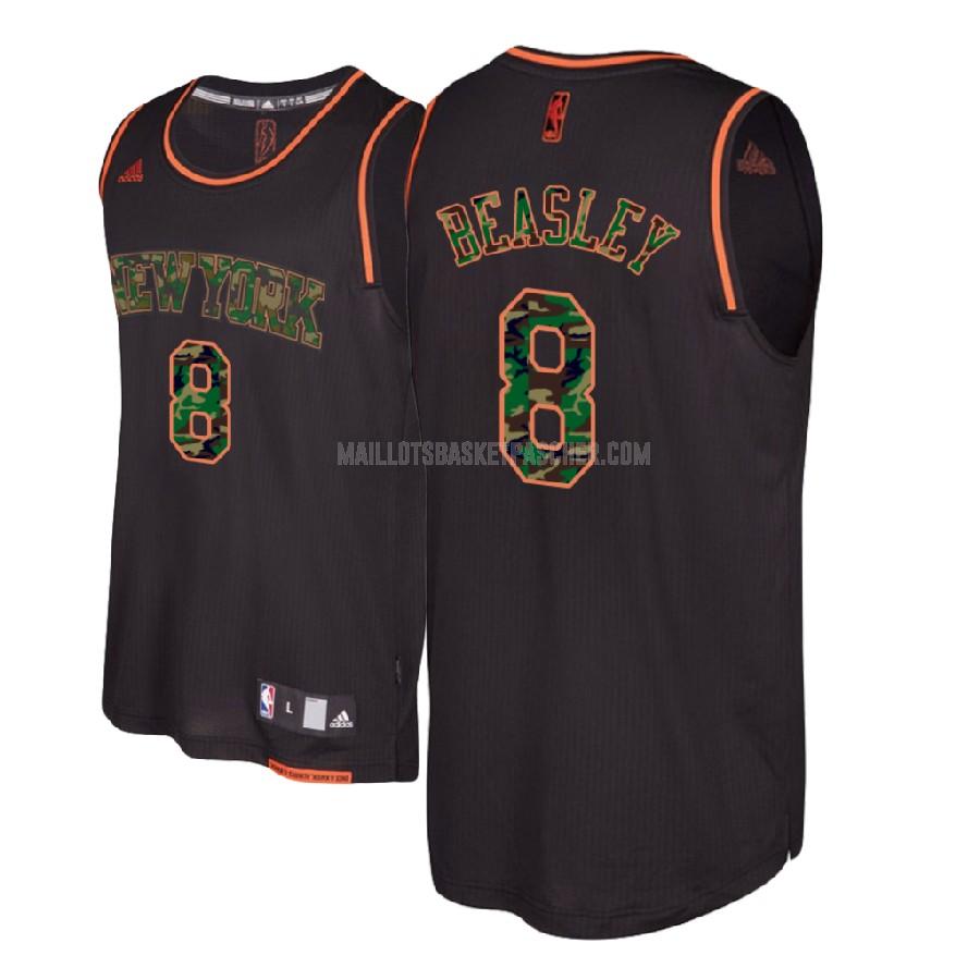 maillot basket homme de new york knicks michael beasley 8 noir mode version
