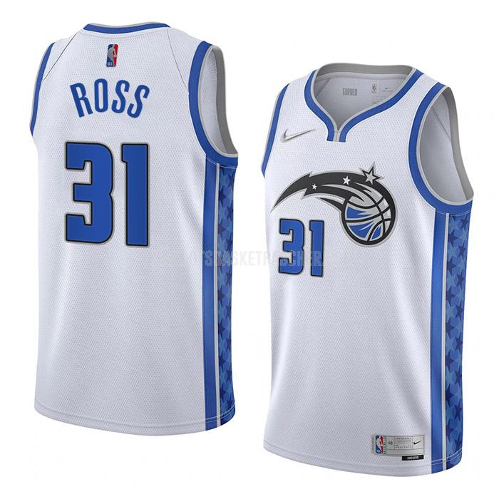 maillot basket homme de orlando magic terrence ross 31 blanc earned edition 2022-23