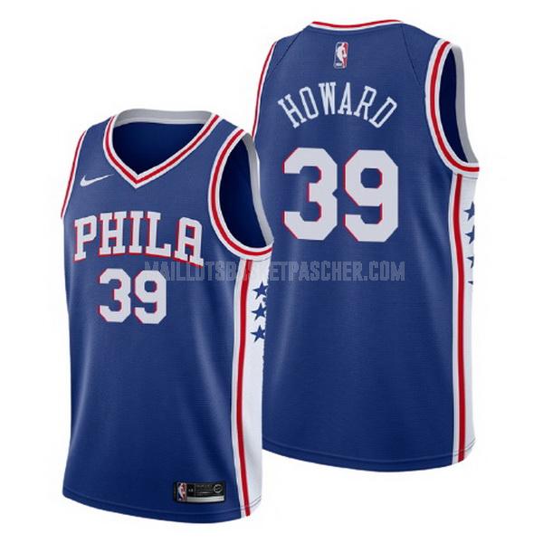 maillot basket homme de philadelphia 76ers dwight howard 39 bleu icon