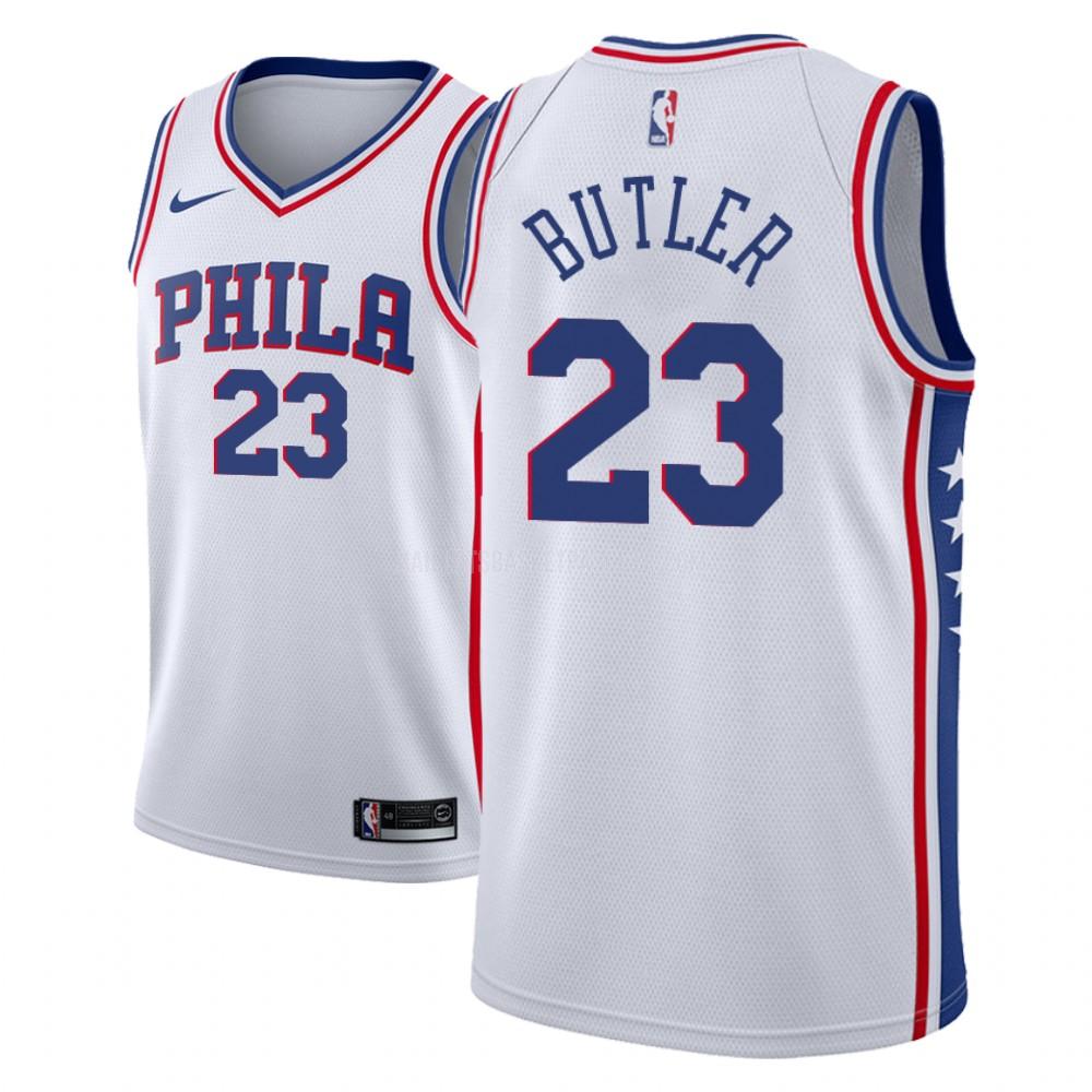 maillot basket homme de philadelphia 76ers jimmy butler 23 blanc association