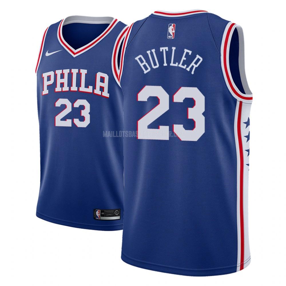maillot basket homme de philadelphia 76ers jimmy butler 23 bleu icon